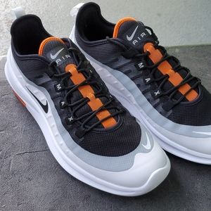 Nike Air Max Black Orange White Sneakers